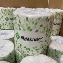 Toilet Paper - Single-ply standard core